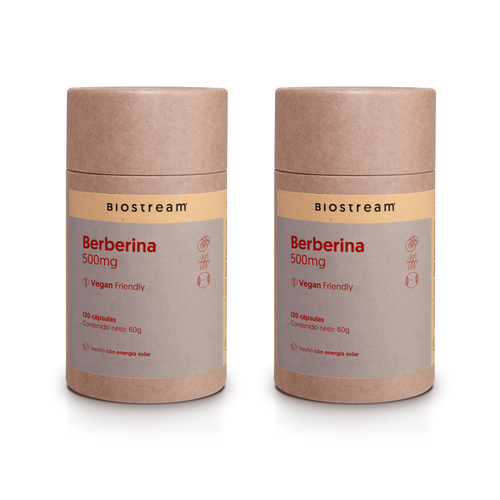 Berberina 500mg 120 Cápsulas Vegana — detalle | Casa Ikigai
