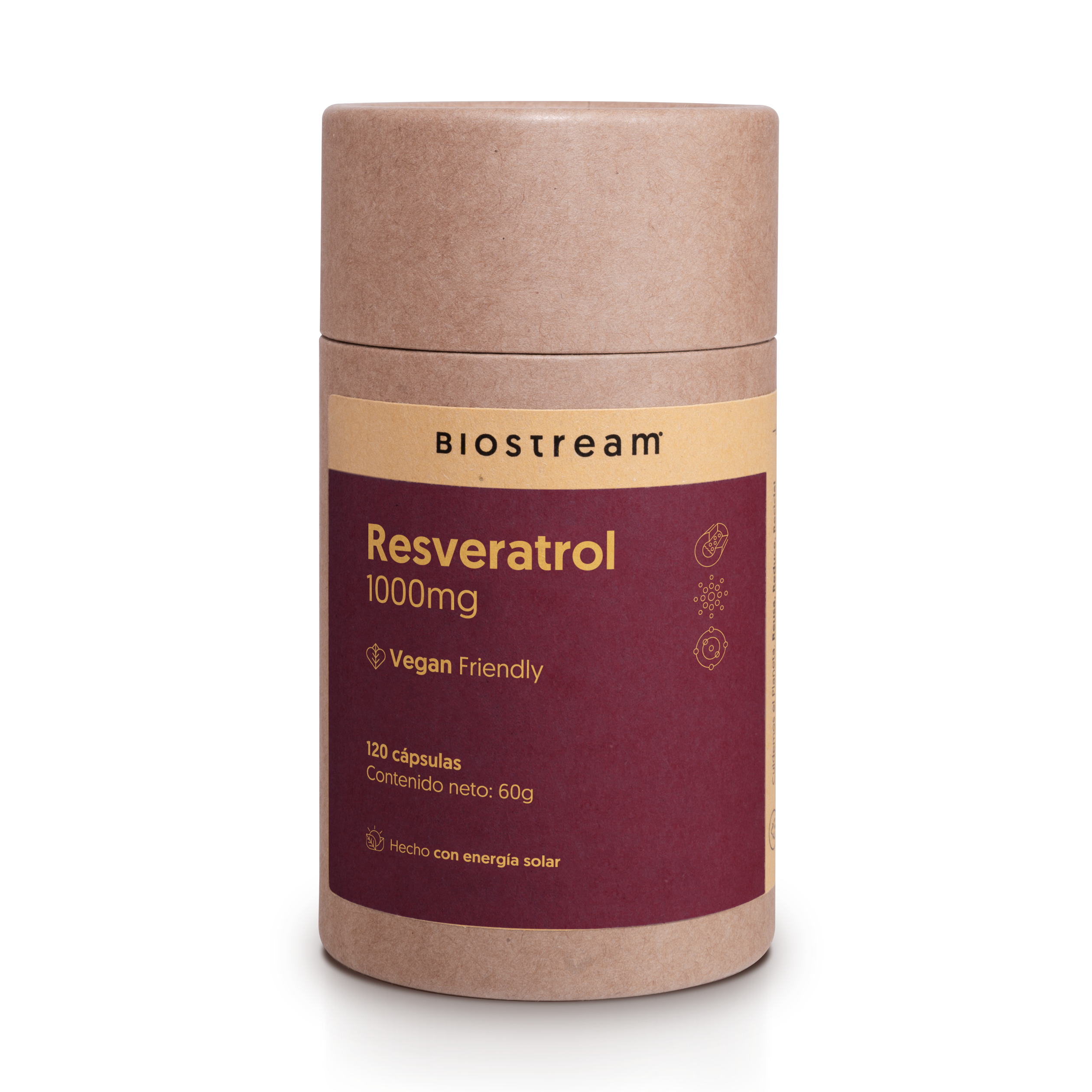 Resveratrol 1000mg 120 Cápsulas Vegano | Casa Ikigai