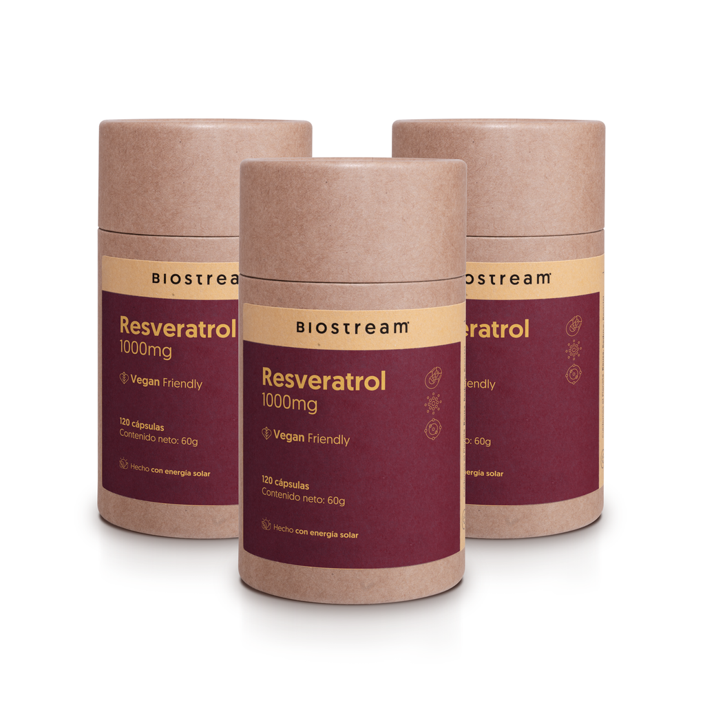 Resveratrol 1000mg 120 Cápsulas Vegano — detalle | Casa Ikigai