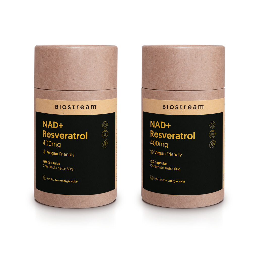 NAD+ y Resveratrol 120 Cápsulas — detalle | Casa Ikigai