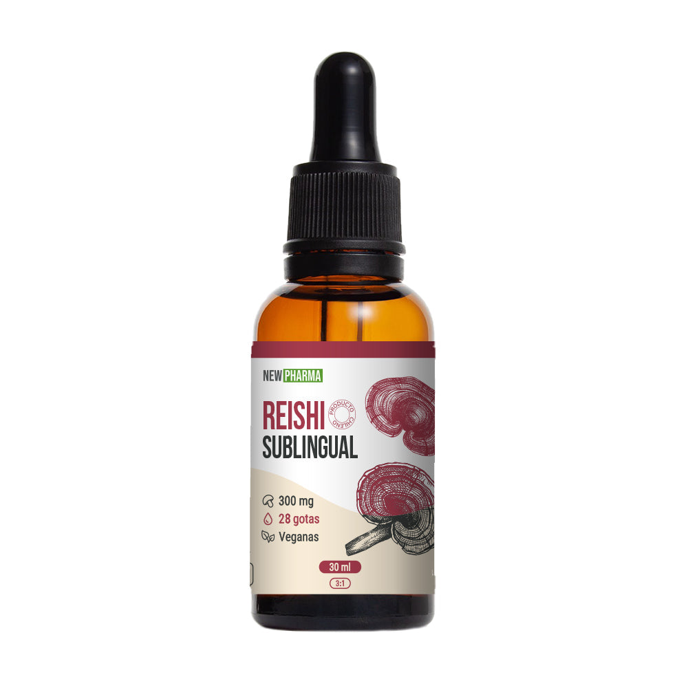 Reishi Sublingual 30 ml Concentración 3:1 - NewPharma | Casa Ikigai