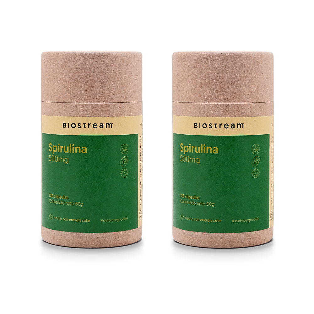 Spirulina 500mg 120 Cápsulas — detalle | Casa Ikigai