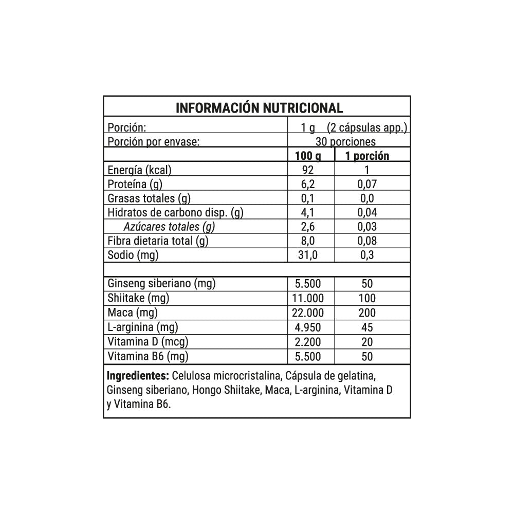 Dale + 60 cápsulas - NewPharma — detalle | Casa Ikigai