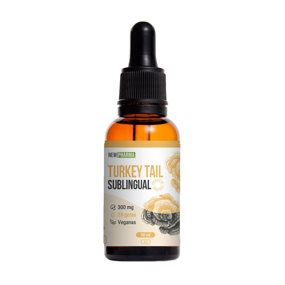 Cola de Pavo Sublingual 30 ml Concentración 3:1 - NewPharma | Casa Ikigai