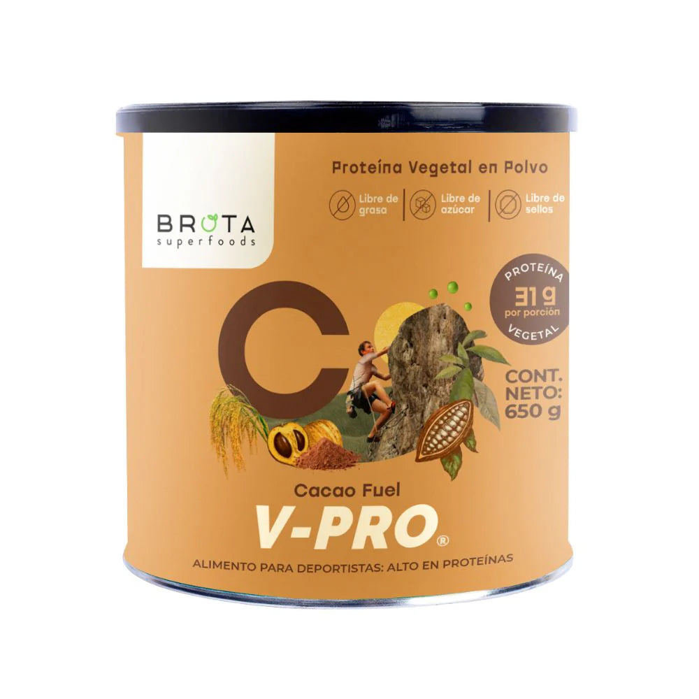 V-Pro Cacao Fuel — Proteína Vegetal 650g