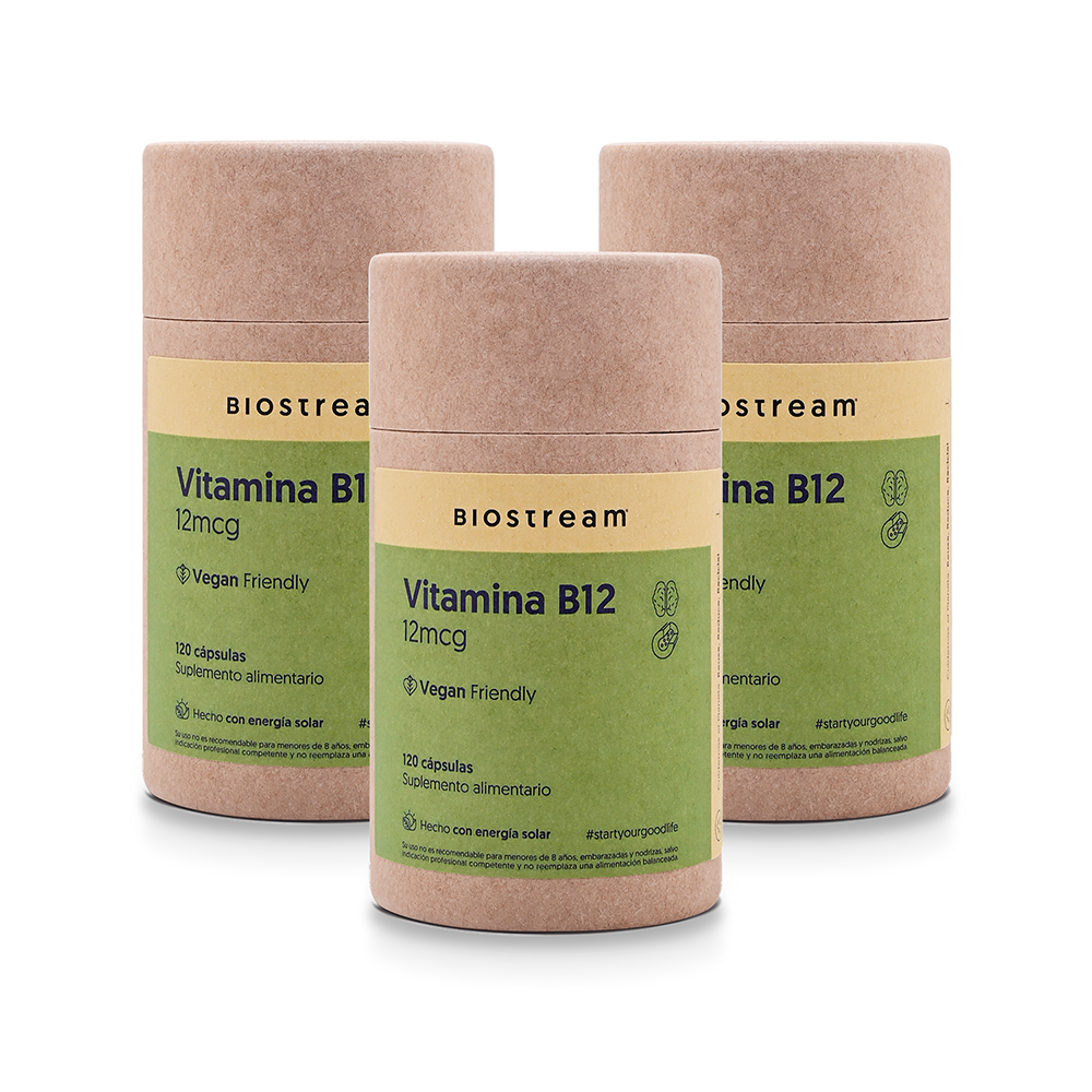 Vitamina B12 12mcg 120 Cápsulas Vegana — detalle | Casa Ikigai