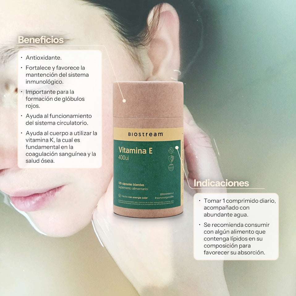 Vitamina E 400ui 120 Cápsulas — detalle | Casa Ikigai