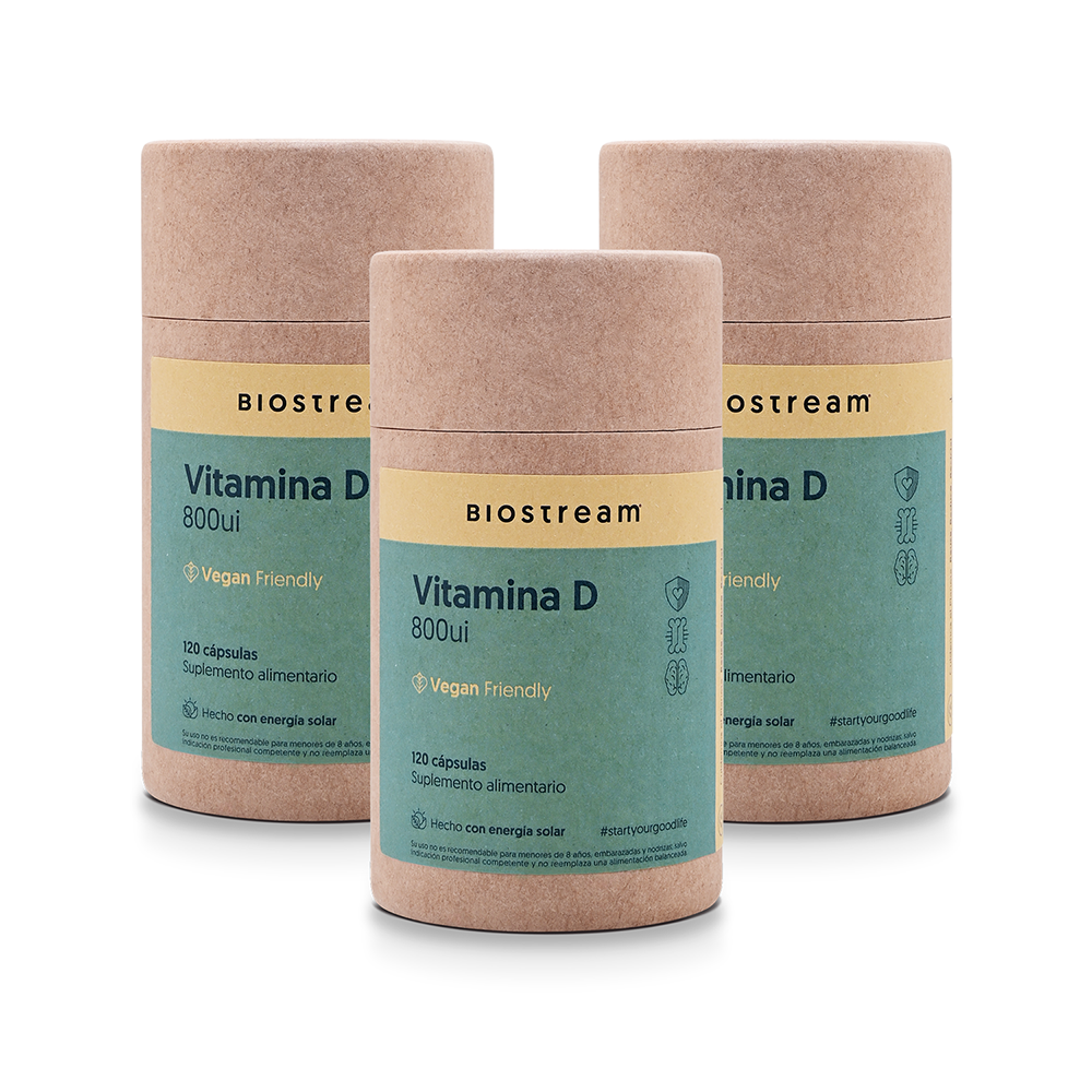 Vitamina D3 800ui 120 Cápsulas Vegana — detalle | Casa Ikigai