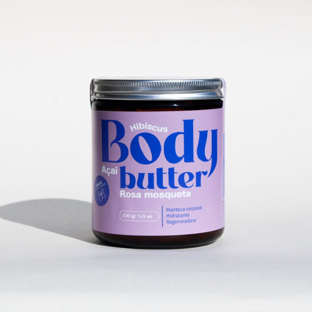 Body butter  - Açai, Rosa mosqueta e Hibiscus