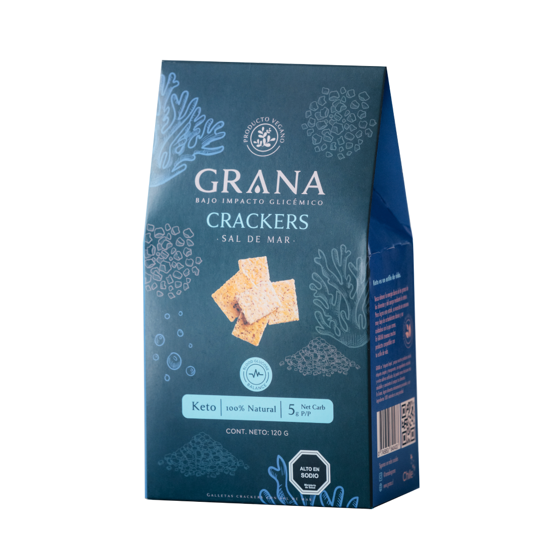 GRANA Crackers Keto Sal de Mar