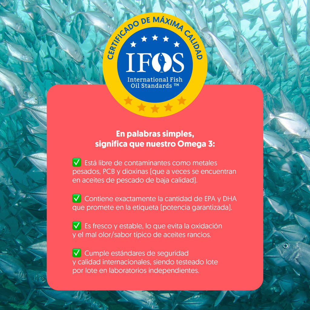 Omega 3 1000mg Epa + Dha 90 Cápsulas Blandas — detalle | Casa Ikigai
