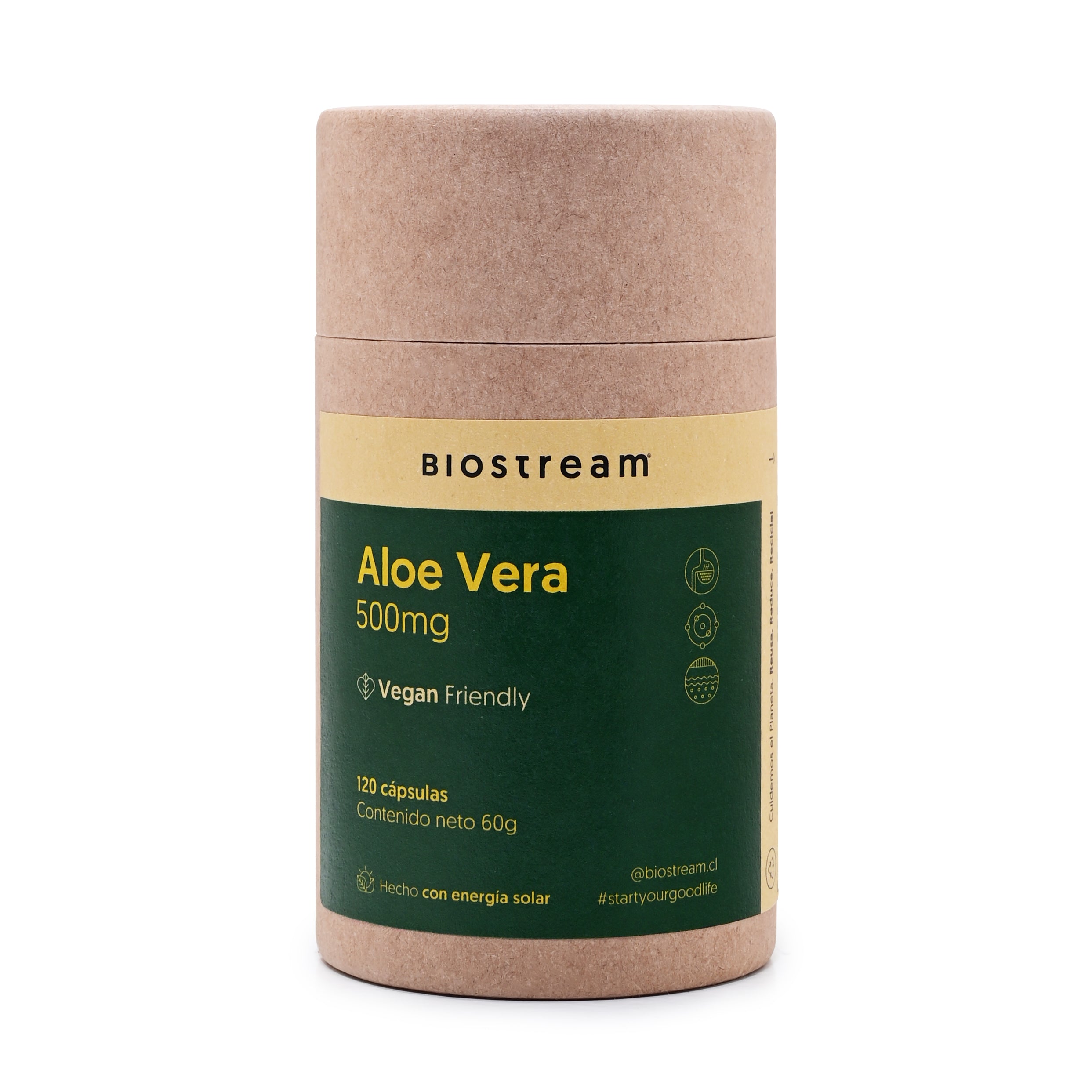 Aloe Vera 500mg 120 Cápsulas Vegano | Casa Ikigai