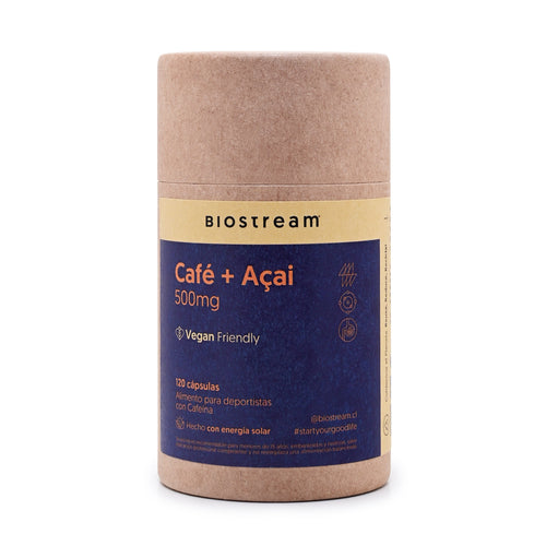 Café + Açaí 500mg 120 Cápsulas Vegano | Casa Ikigai