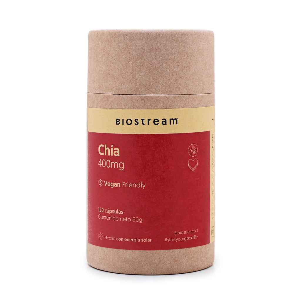 Chía 400mg 120 Cápsulas Vegano | Casa Ikigai