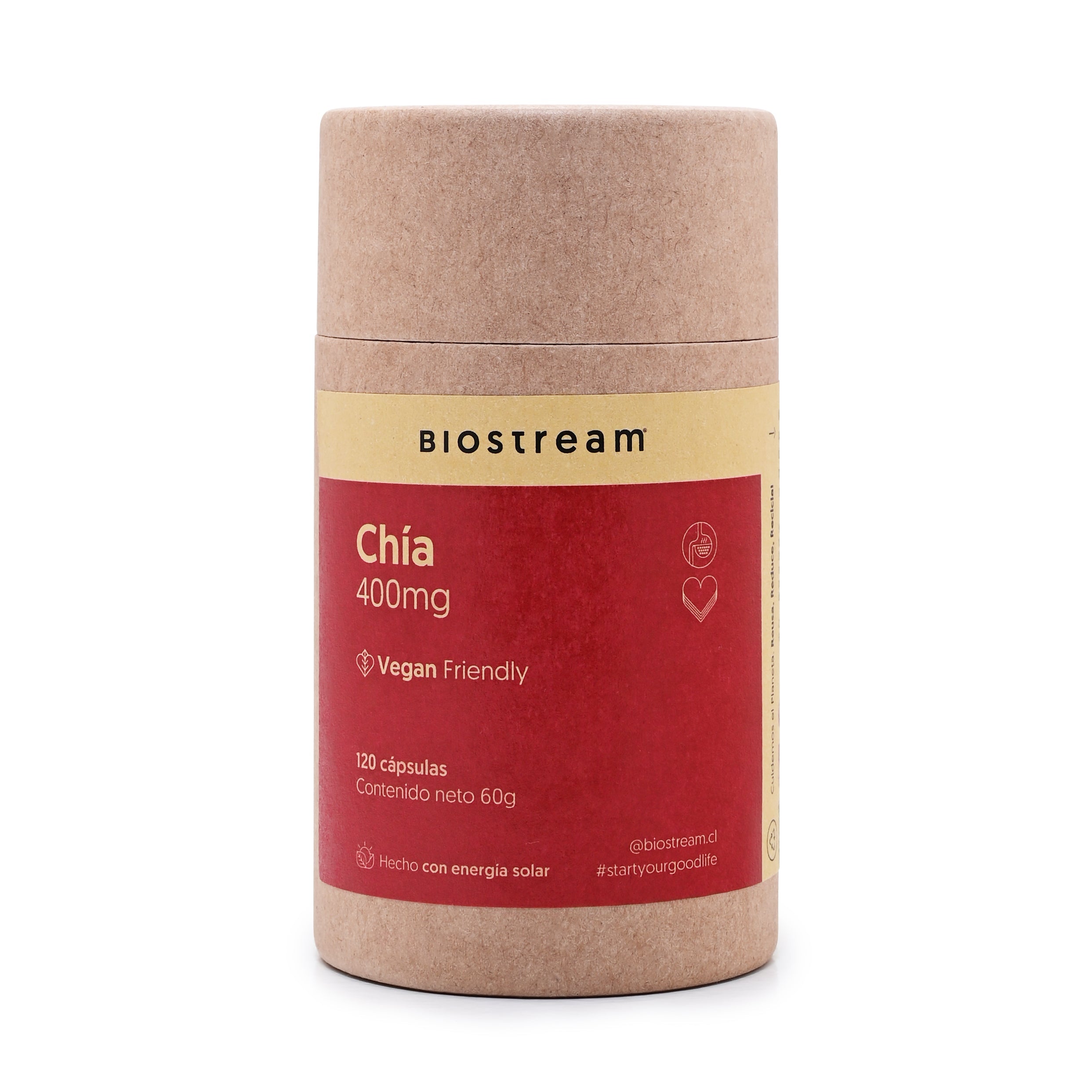 Chía 400mg 120 Cápsulas Vegano | Casa Ikigai