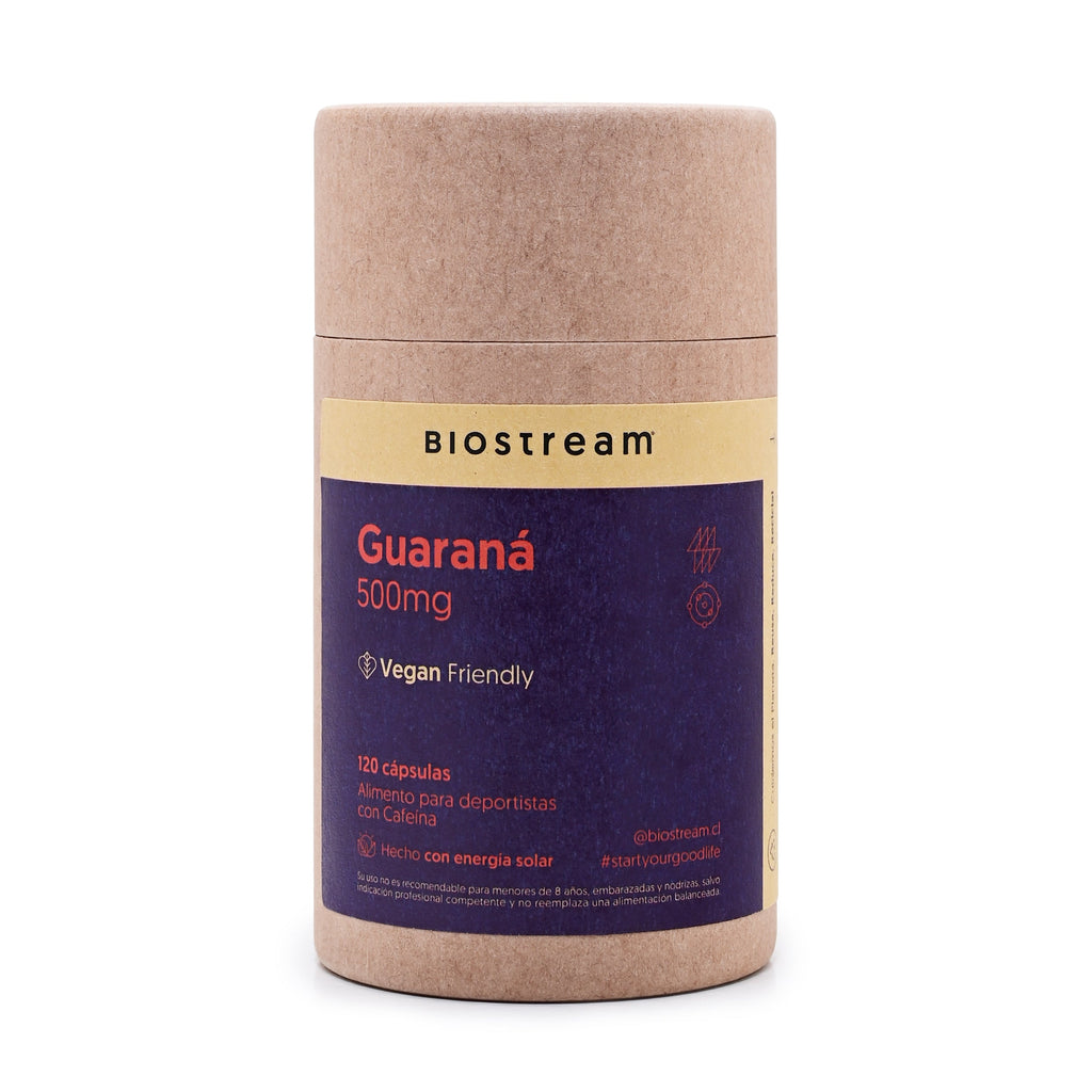 Guaraná 500mg 120 Cápsulas Vegano | Casa Ikigai