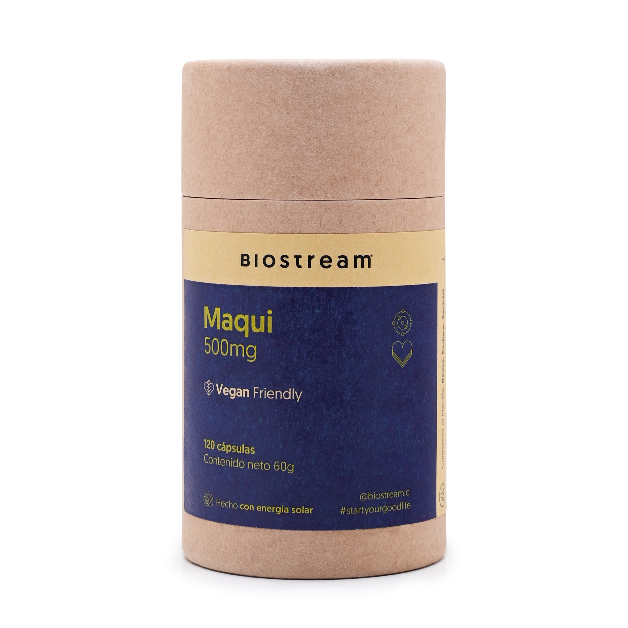 Maqui 500mg 120 Cápsulas Vegano | Casa Ikigai