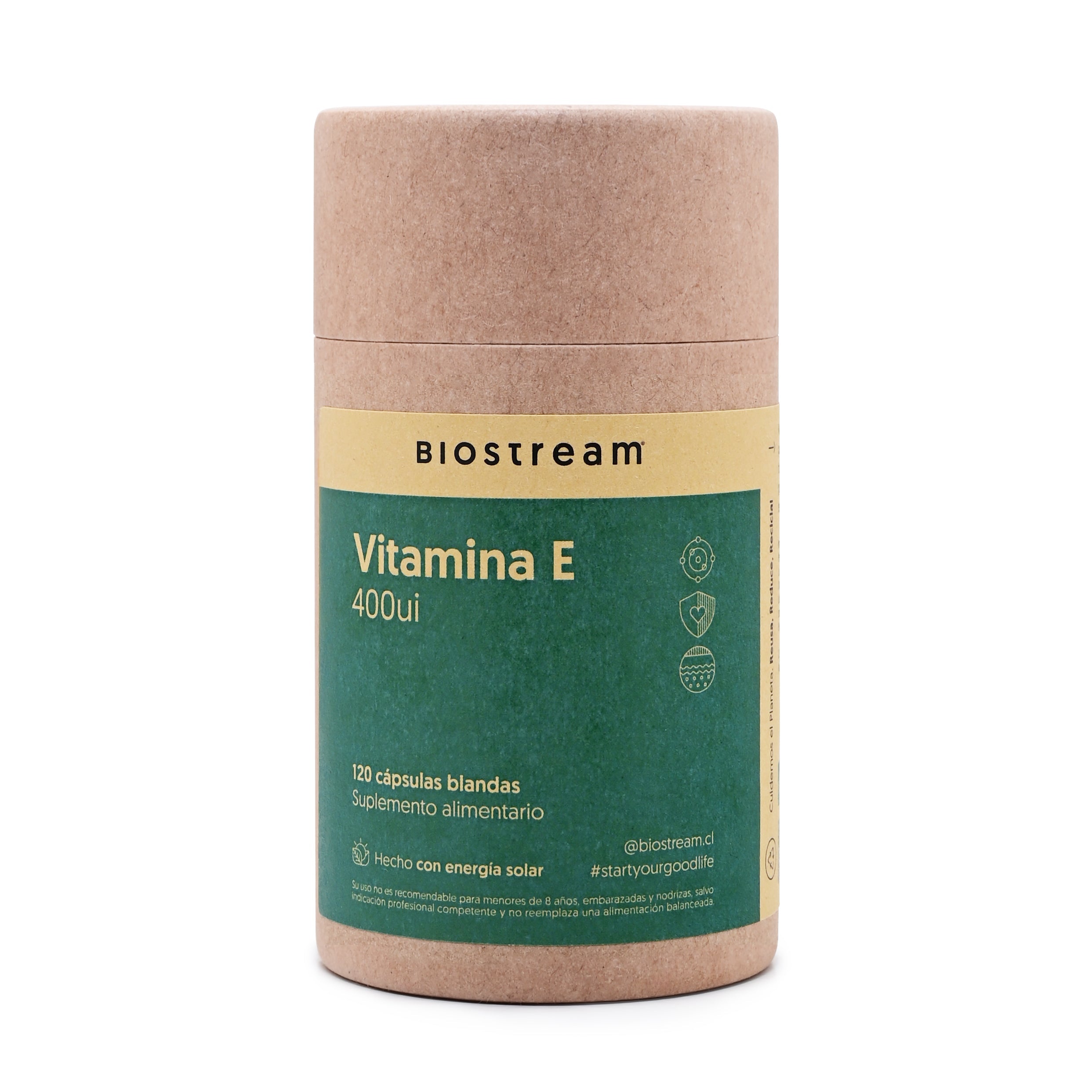 Vitamina E 400ui 120 Cápsulas | Casa Ikigai