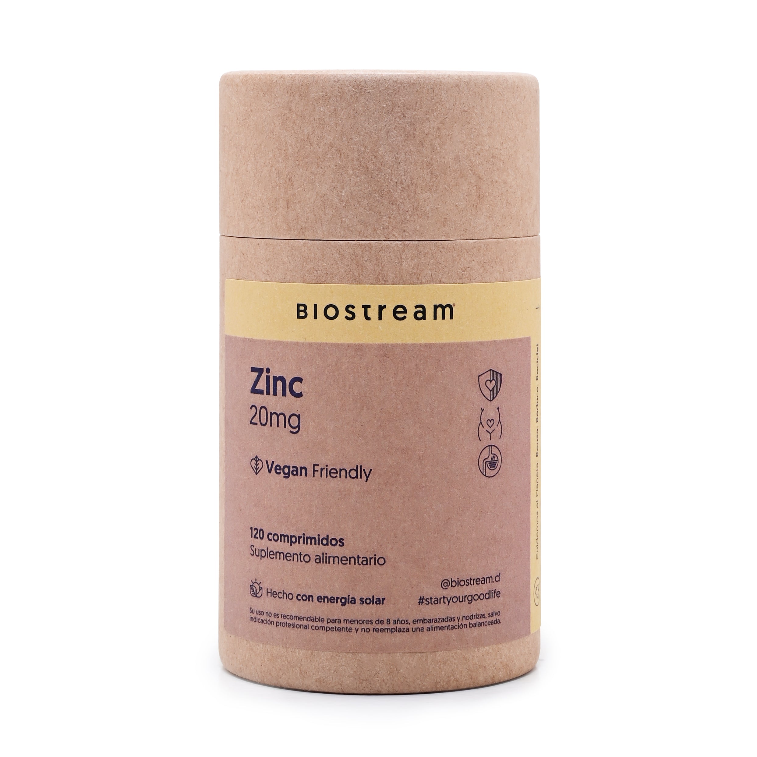 Zinc 20mg 120 Cápsulas Veganas | Casa Ikigai