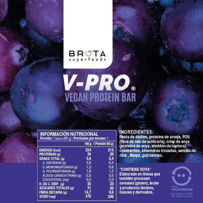 Barra V-Pro Patagonian Berries
